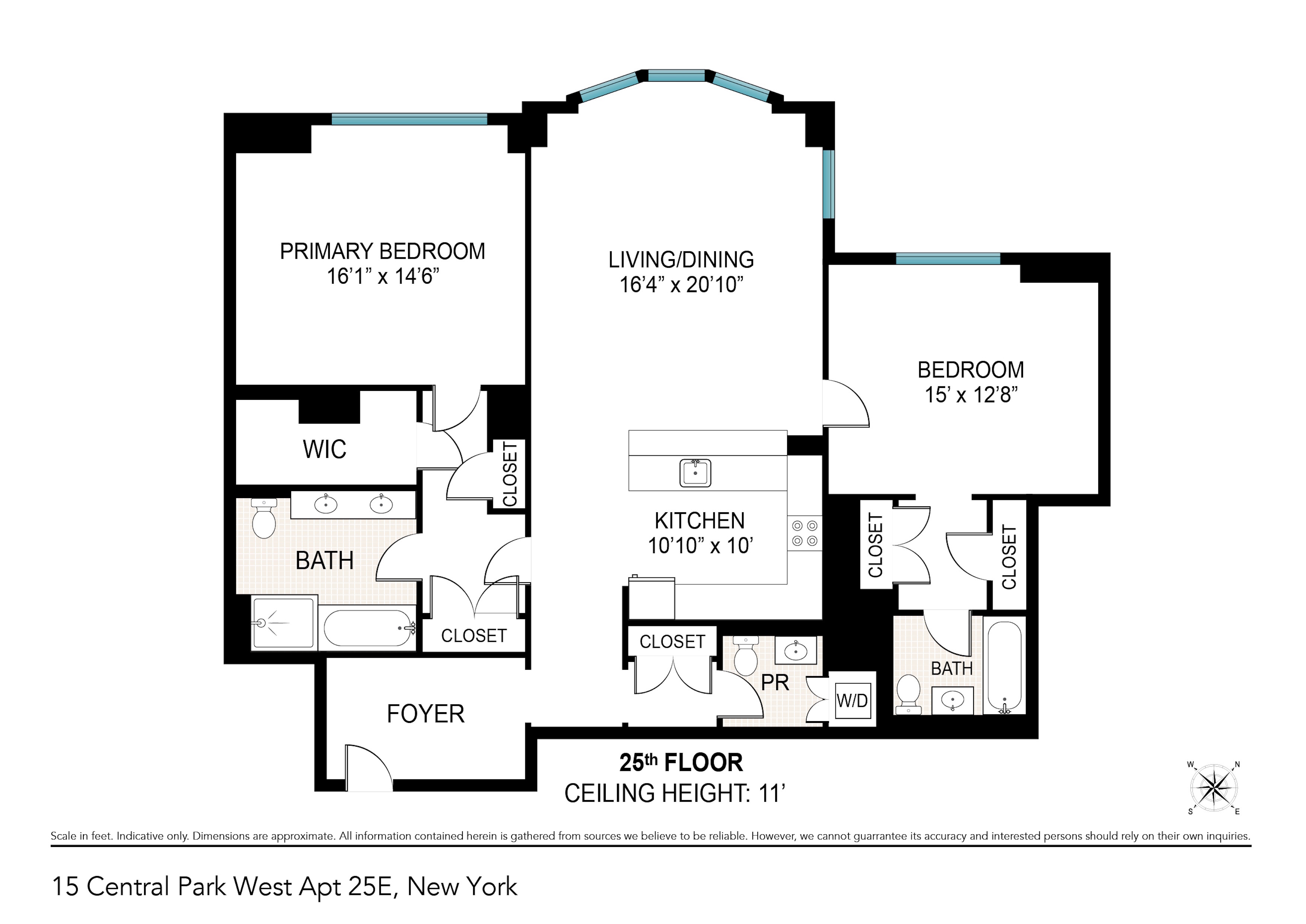 15 Central Park West 25E Central Park West New York NY 10023