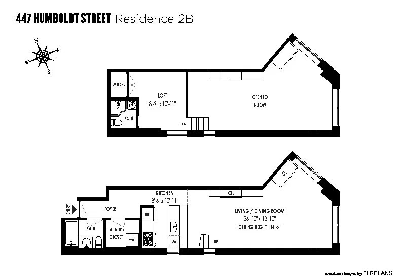 447 Humboldt Street 2B East Williamsburg Brooklyn NY 11211