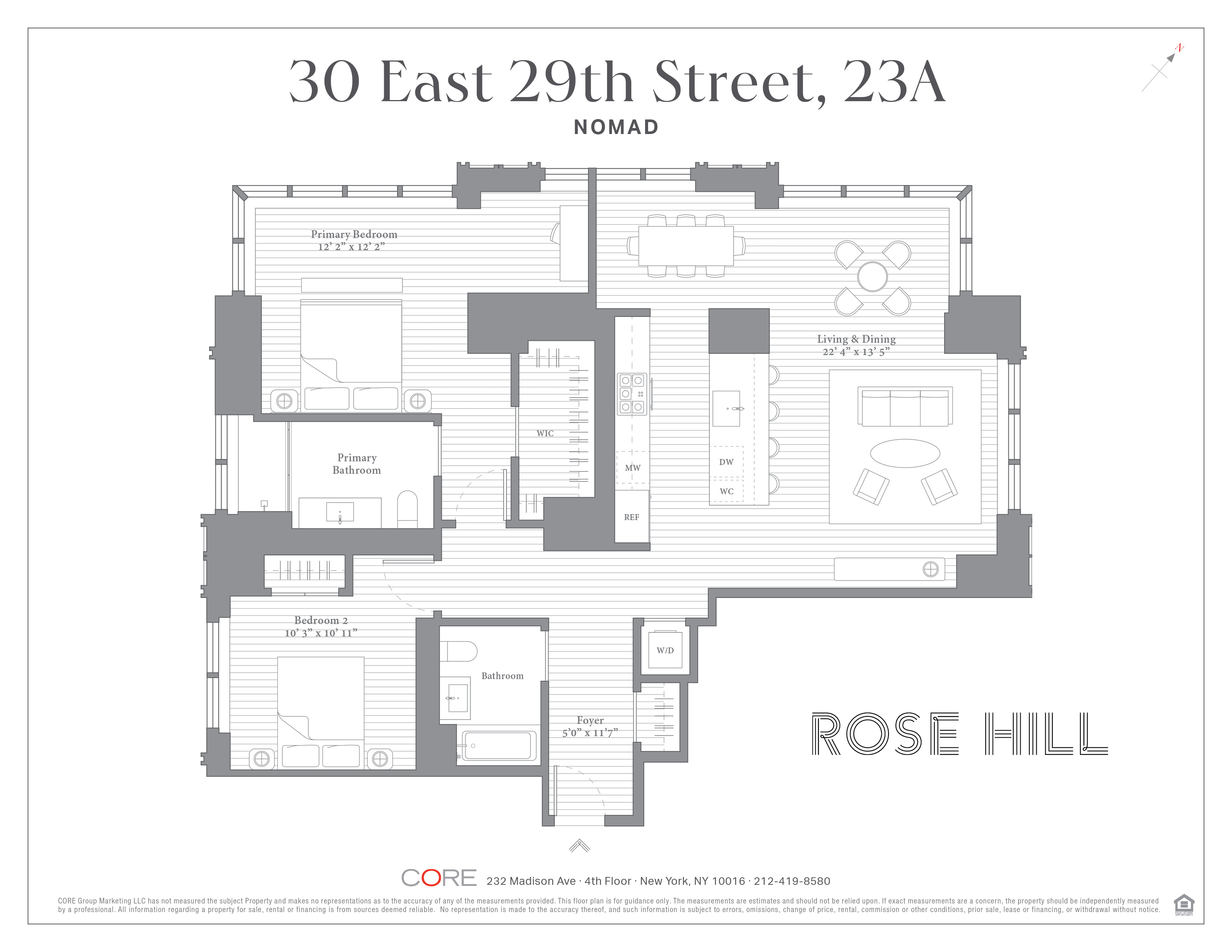 30 East 29th Street 23A NoMad New York NY 10016