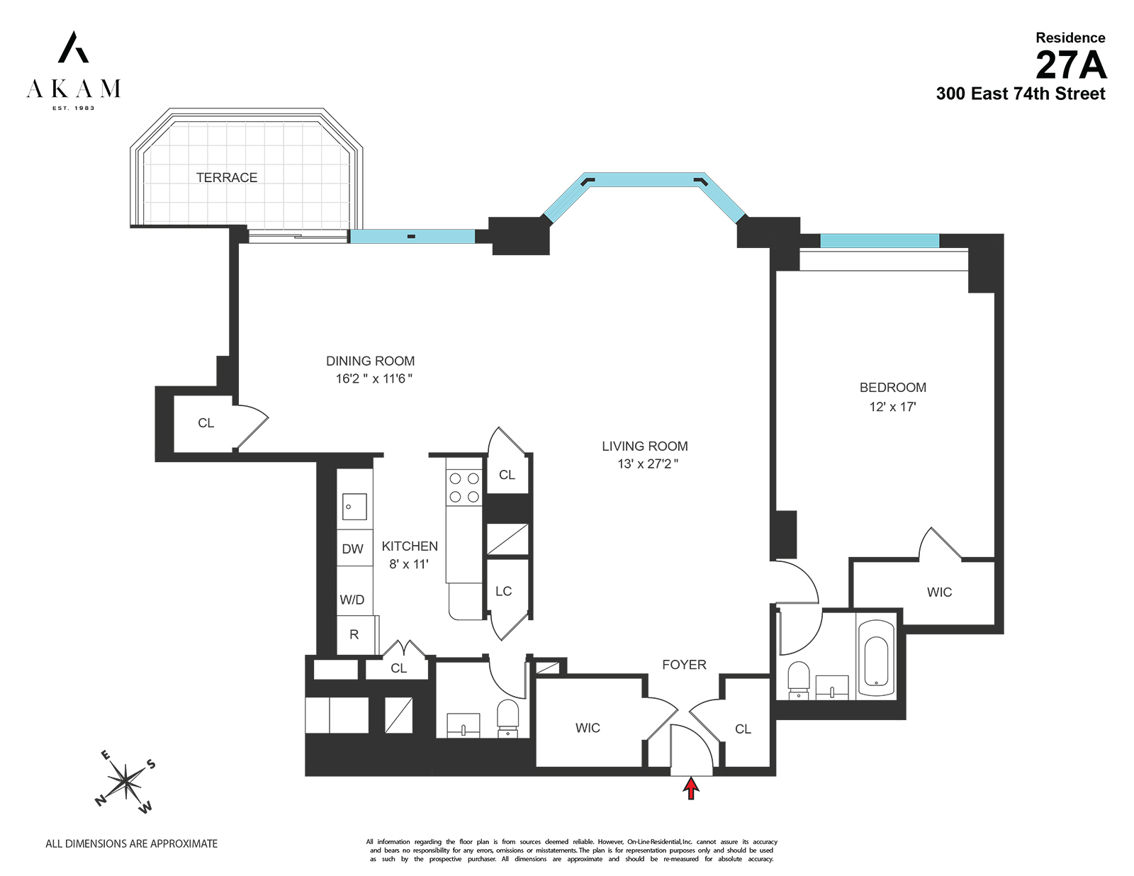 300 East 74th Street 27A Upper East Side New York NY 10021