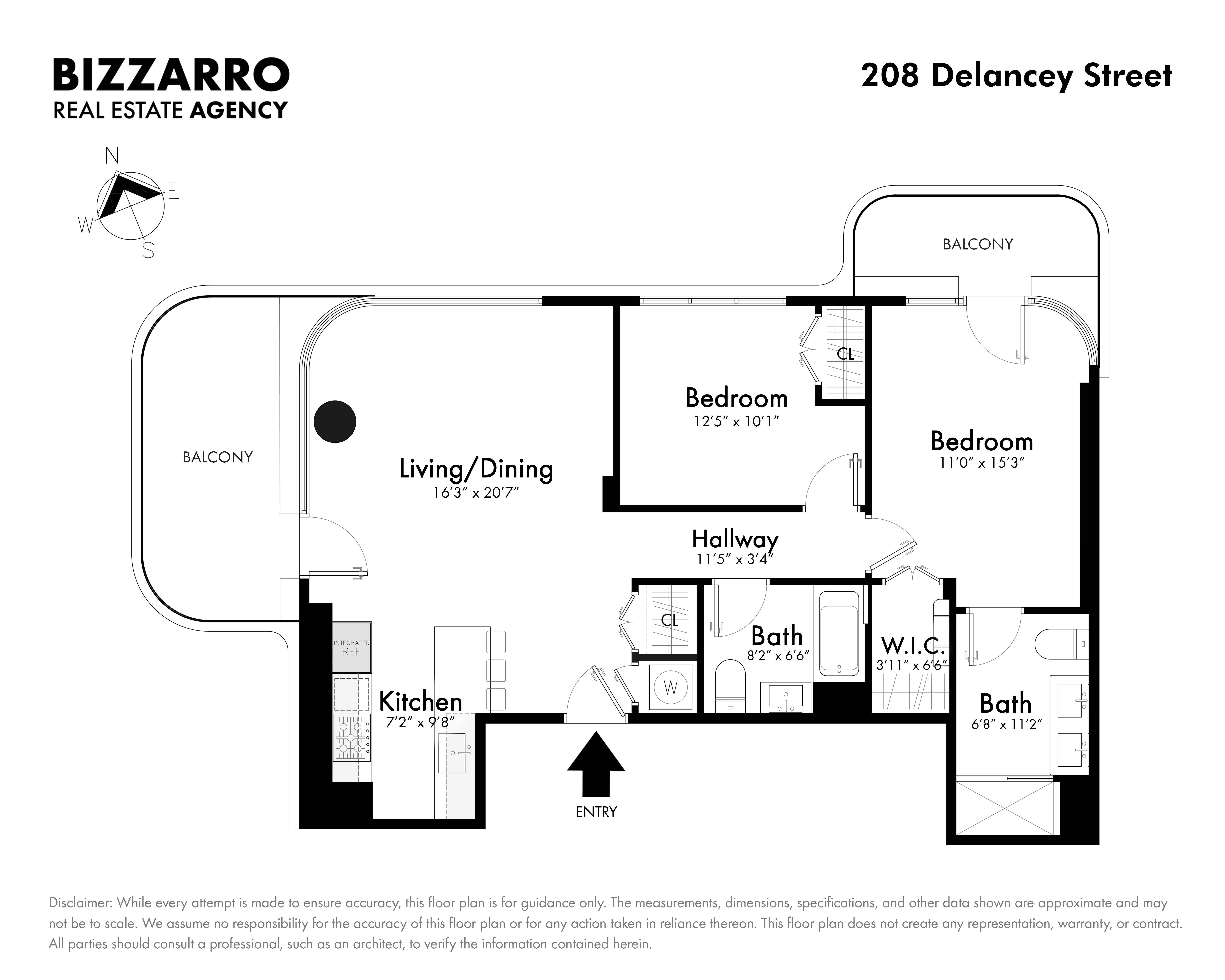 208 Delancey Street 8F Lower East Side New York NY 10002