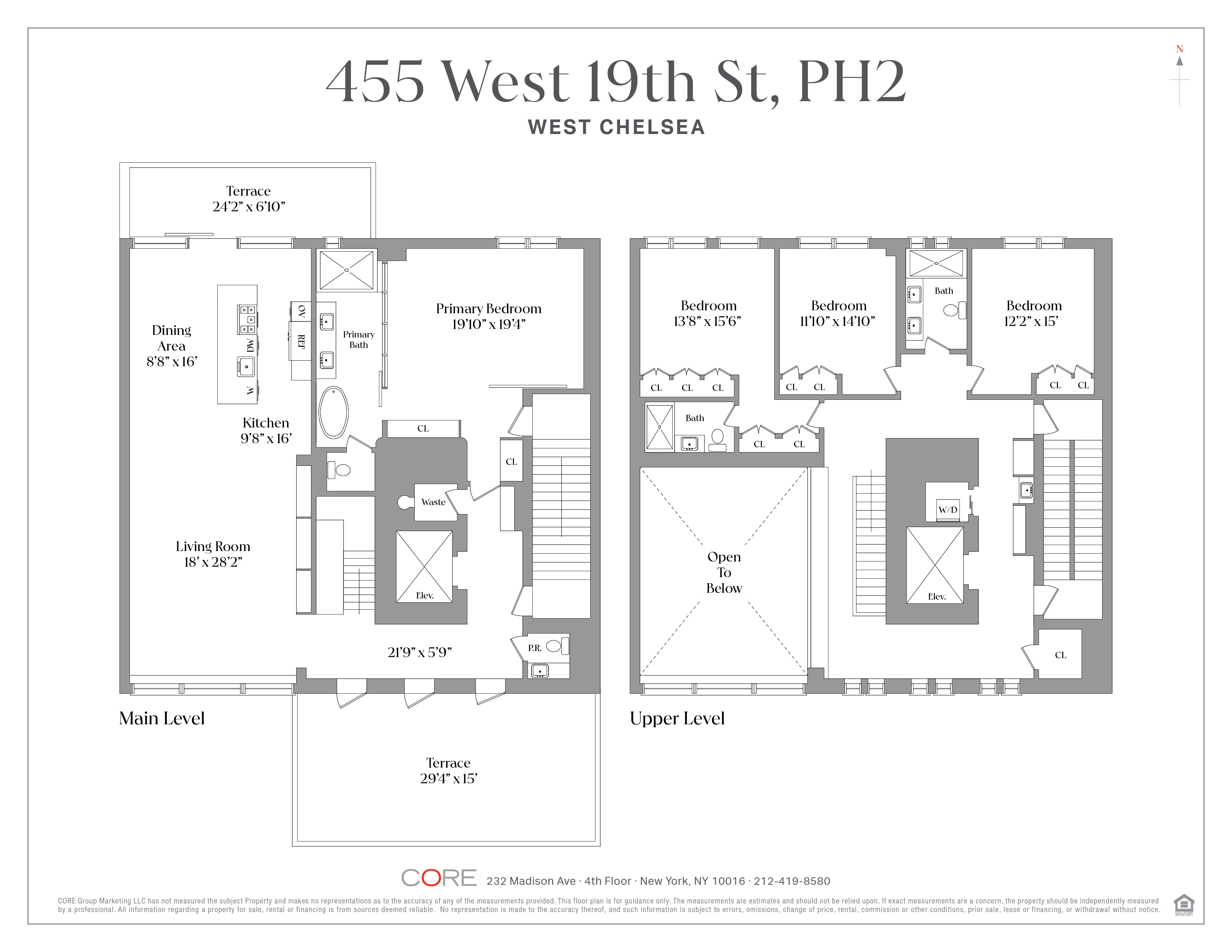 455 West 19th Street Penthouse2 Chelsea New York NY 10011