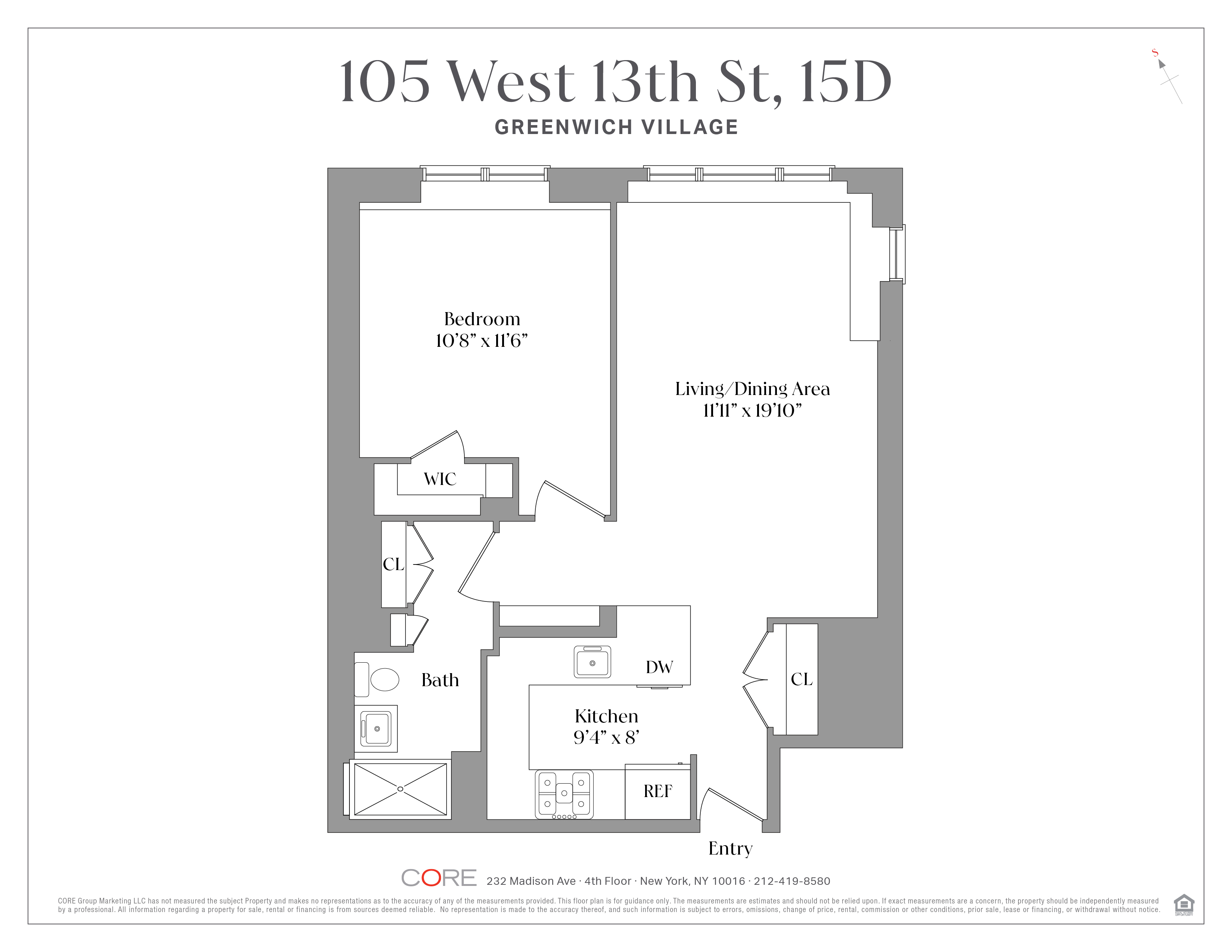 105 West 13th Street 15D Greenwich Village New York NY 10011