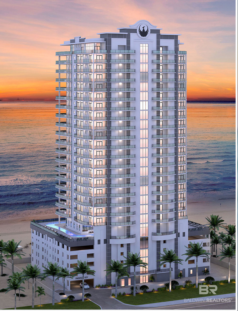 Welcome to your dream condo in the heart of Orange Beach, AL, offering an exceptional beachfront lifestyle. This stunning building features enviable amenities, including three high-speed elevators, a state-of-the-art exercise room, a relaxing lazy river, and a heated pool, inviting you to relax and unwind. Step inside to discover a spacious and meticulously designed corner unit located on the 11th floor, providing breathtaking direct views of the Gulf of Mexico. With five generously sized bedrooms and six luxurious bathrooms, this residence boasts nearly 3,148 square feet of living space, perfect for entertaining or unwinding after a day at the beach. The well-appointed kitchen is equipped with modern appliances, including a convection oven and wine cooler, ensuring culinary adventures are within reach.With a primary suite offering a direct Gulf view, double vanity, garden tub, and walk-in closet, this condo combines comfort and elegance. Enjoy the convenience of included utilities and property management services with a monthly association fee that covers essential amenities and maintenance.Indulge in coastal living at its finest! Buyer to verify all information during due diligence.