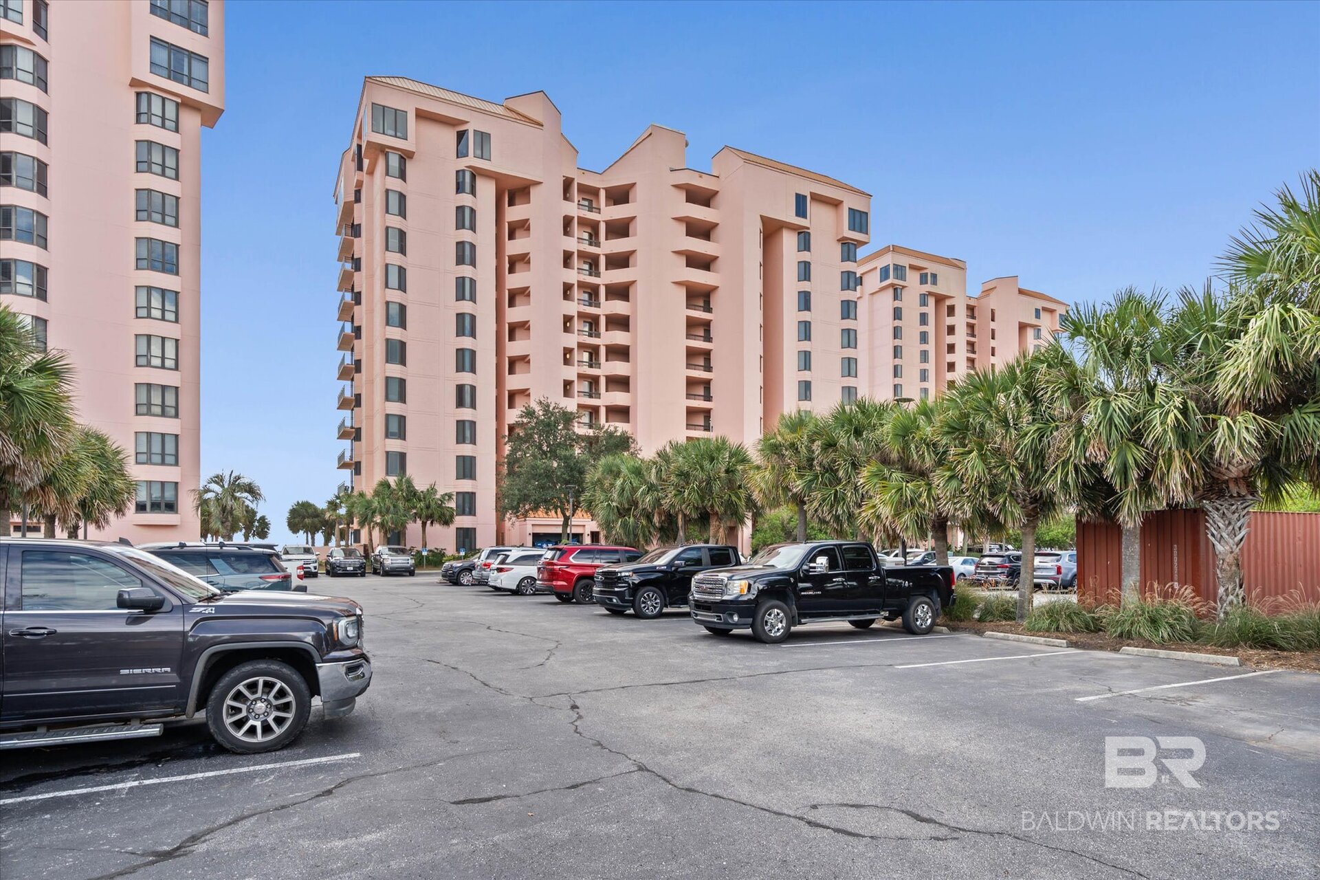 **Experience Coastal Living at SeaChase in Orange Beach!**Enjoy beautiful Gulf views and the relaxed coastal lifestyle in this spacious three-bedroom, two-bath condominium at the beautiful SeaChase Condominiums in Orange Beach, Alabama. With 1,542 square feet of living space, this sixth-floor unit offersGulf views from the primary bedroom, living area, and large private balcony -- a great place to enjoy your morning coffee orunwind while taking in the sights and sounds of the coast.Inside, you'll find an inviting living space with nine-foot ceilings, ceiling fans, and a fully equipped kitchen featuring a microwave,dishwasher, and convenient laundry area with a full-size washer and dryer. The spacious primary suite features a large bathroomwith a whirlpool tub, separate glass-enclosed shower, double vanity, and ample closet space. Two additional guest bedroomsprovide room for family and friends, making this condo an excellent option for personal use or rental opportunities.SeaChase offers an exceptional collection of amenities designed to make every day feel like a vacation. Residents and guests enjoythree outdoor swimming pools, an indoor pool, a fully equipped fitness center, a splash pad, and direct beach access. A gatedentrance with an attendant adds an extra layer of security and convenience, while the community's quiet, relaxed atmospheremakes it an appealing place to vacation or call home.Located in beautiful Orange Beach, you'll be close to the best of coastal living, including sugar-white sandy beaches, waterfrontdining, shopping, boating, fishing, and endless opportunities for outdoor recreation. Whether you're looking for an investmentproperty with rental potential, a second home for family getaways, or your own place to enjoy life by the beach, this SeaChasecondominium offers the opportunity to experience the best of the Alabama Gulf Coast.Buyer responsible for verifying all measurements and relevant details. Buyer to verify all information during due diligence.