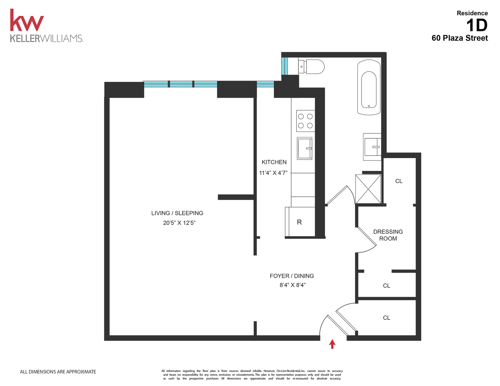 60 Plaza Street East 1D Prospect Heights Brooklyn NY 11238