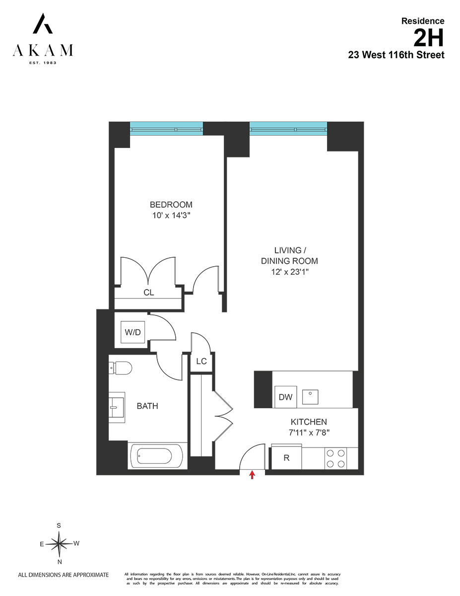 23 West 116th Street 2H Mt. Morris Park New York NY 10026